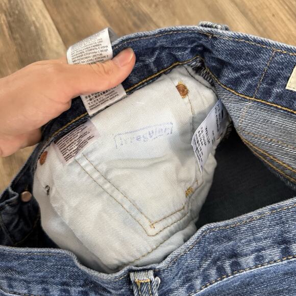 Levi’s 501 Big E Button-Fly Jeans W31 L34 – Mexico Straight Leg Levi’s Premium - Picture 6 of 9